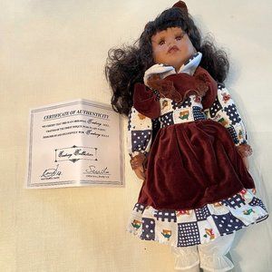 Century COLLECTION GENUINE PORCELAIN DOLL Hand Crafted & Painted 16 INCH - NEW